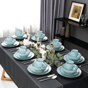 VANCASSO Navia Oceano Blue Dinnerware