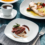 Load image into Gallery viewer, MALACASA White Porcelain Dinnerware
