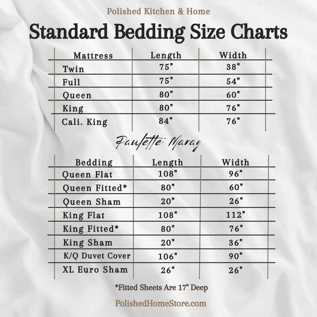 Paulette Maray King Polished Bed Bundle - Luxury Long-Staple Bedding in Snow White