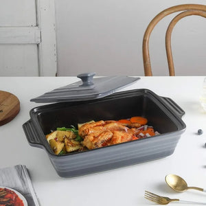 Artistic Casserole Dish in 2 Colors