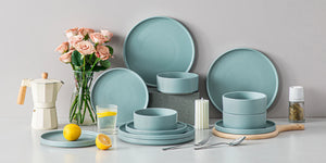 VANCASSO VENUS Aqua Dinnerware