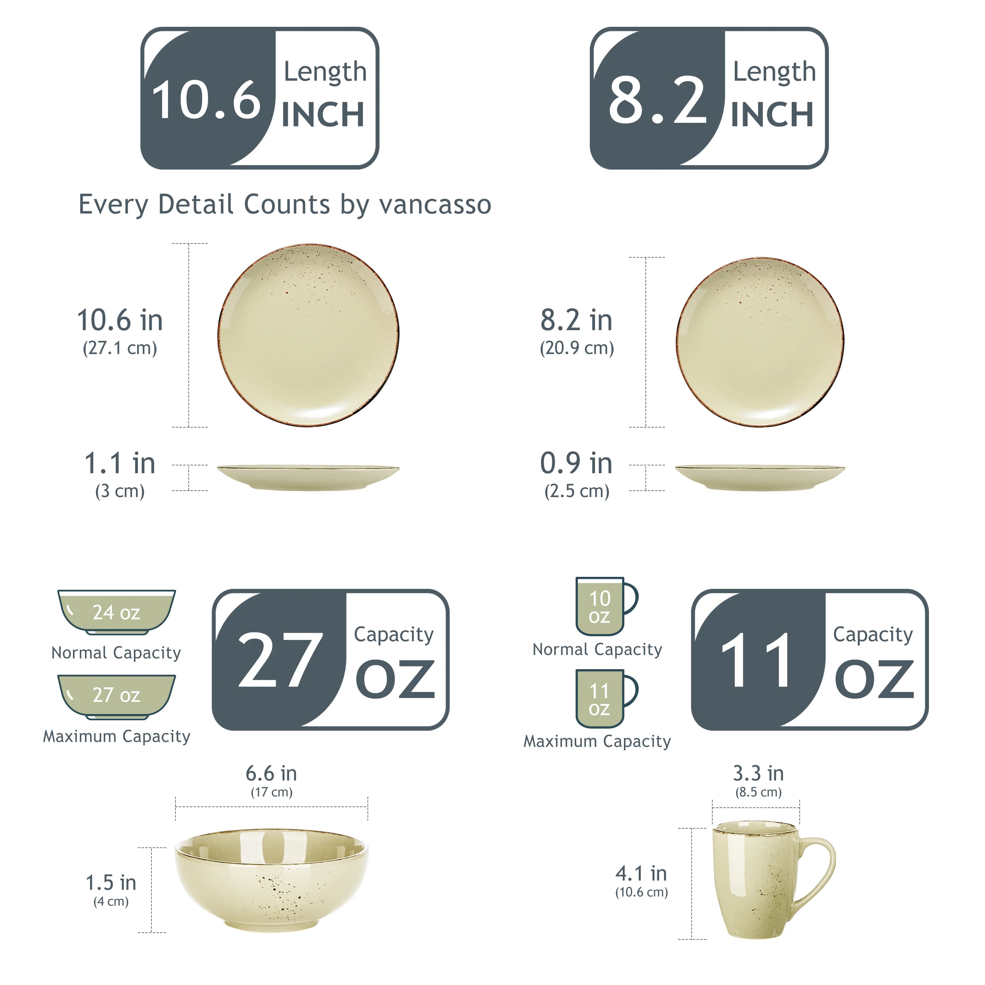 Vancasso Navia Beige Dinnerware