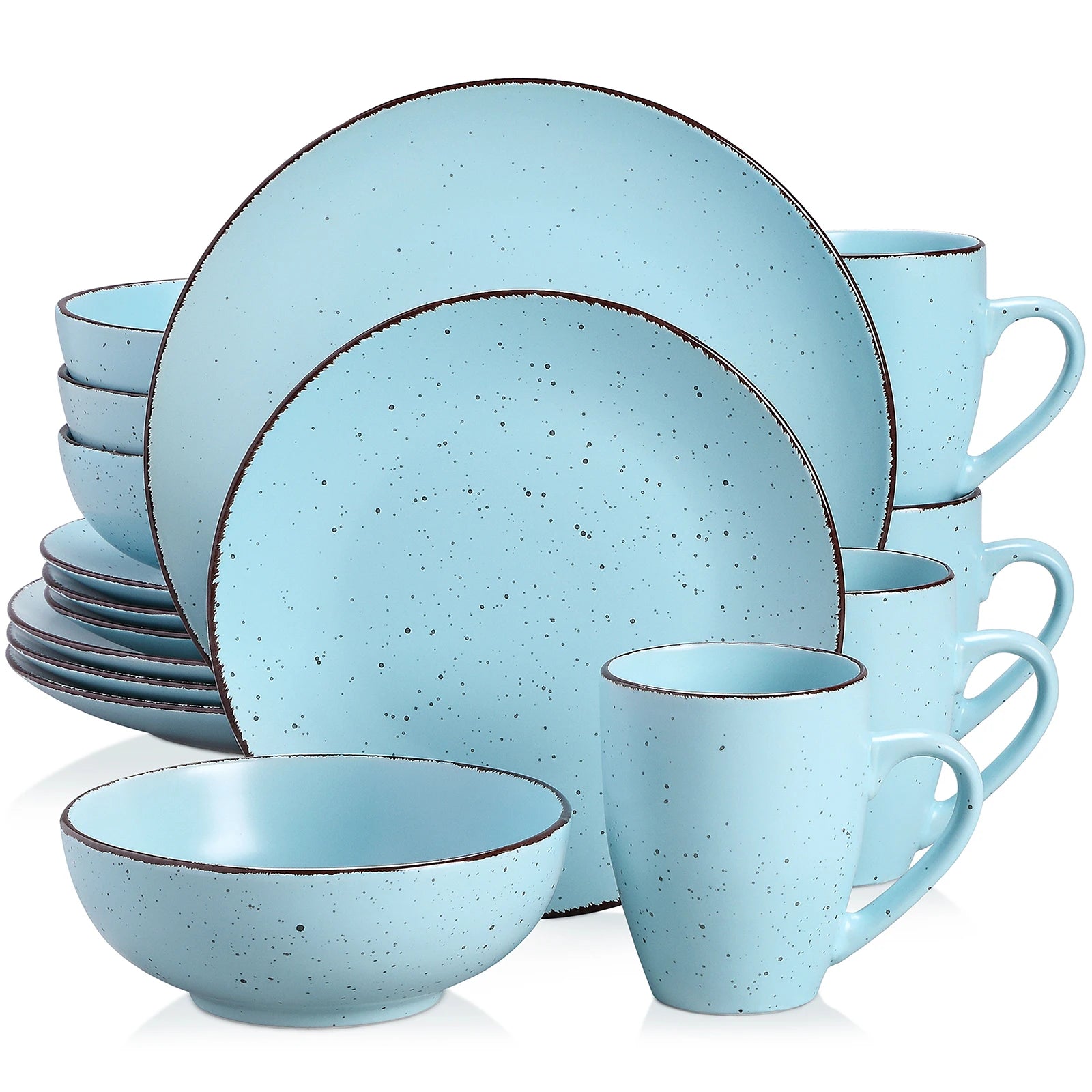 VANCASSO Moda Blue Dinnerware