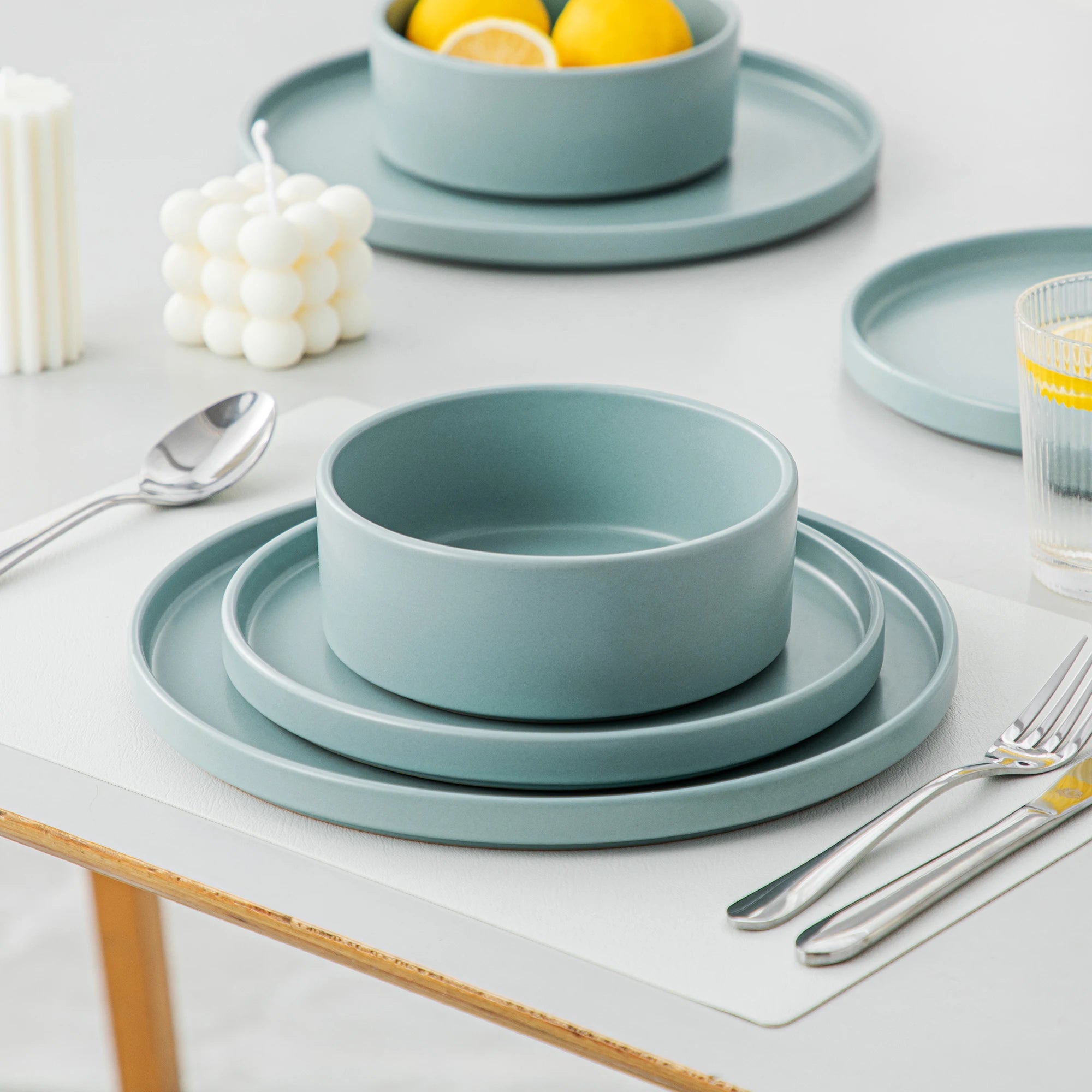 VANCASSO VENUS Aqua Dinnerware