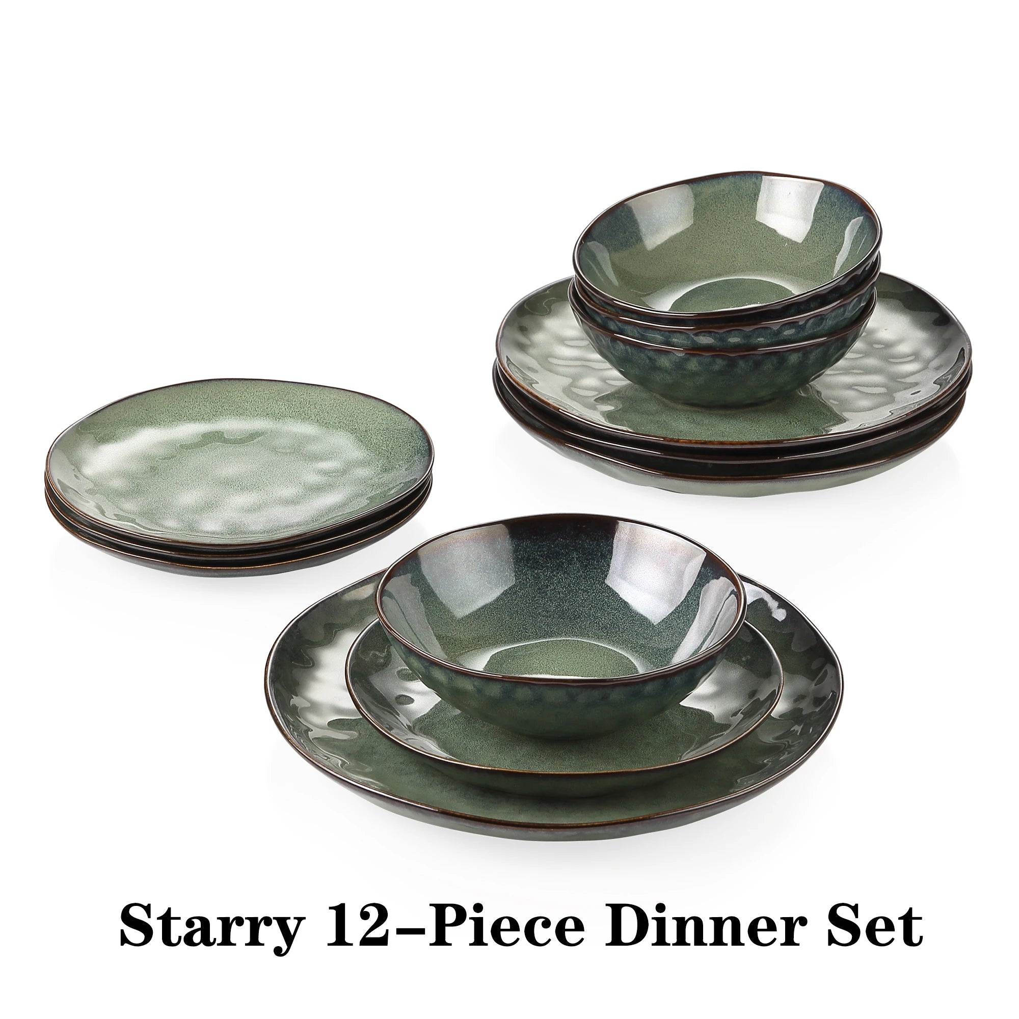 VANCASSO Starry Green Dinnerware